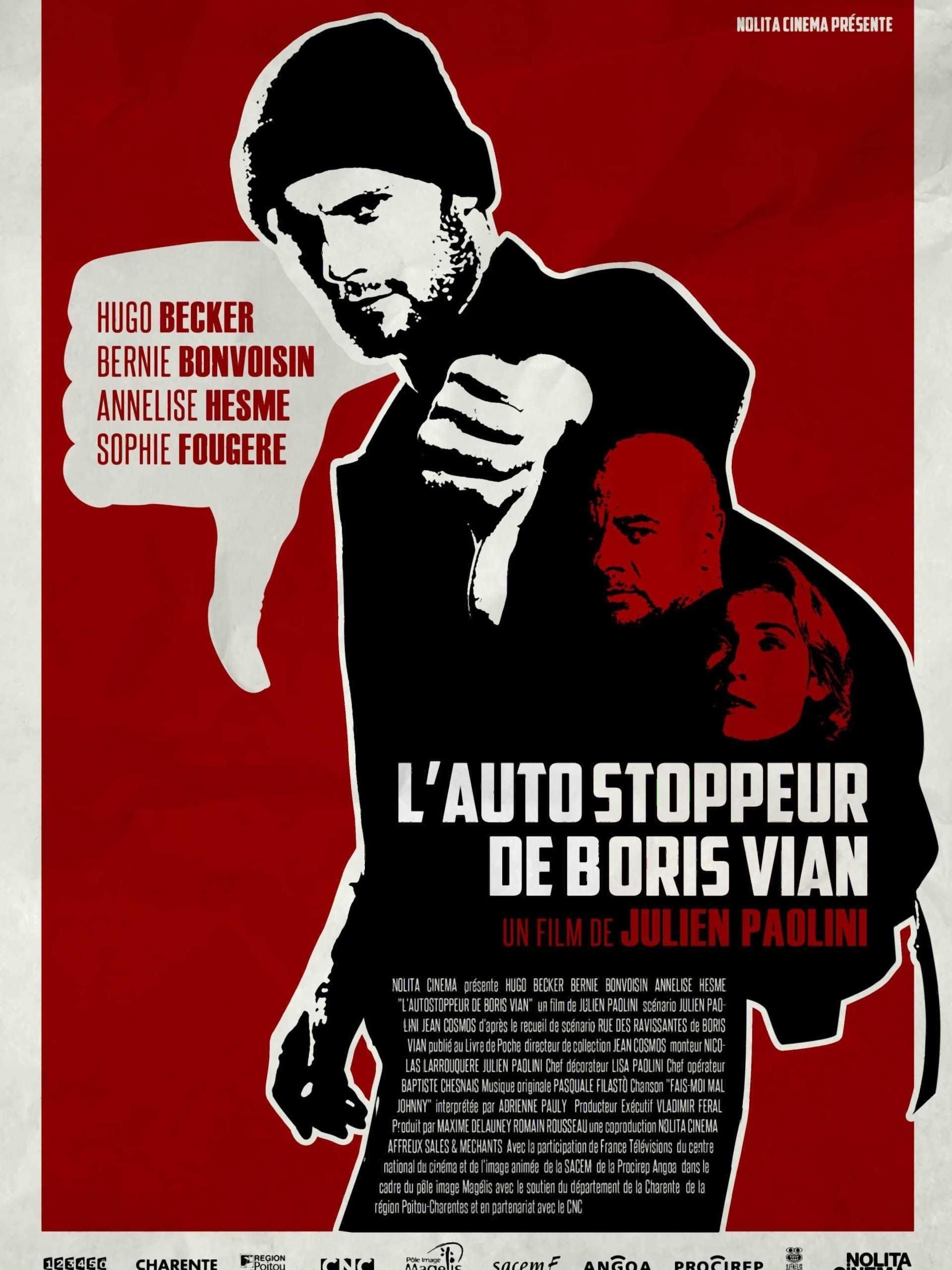 Poster de L'Autostoppeur de Boris Vian