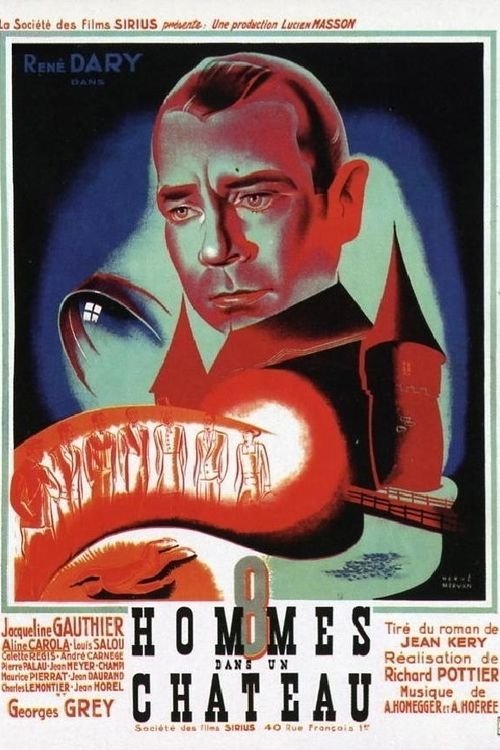 Affiche du film Huit hommes dans un château