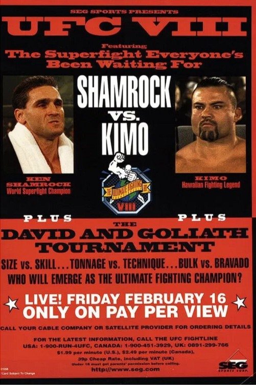 Poster de UFC 8: David vs. Goliath