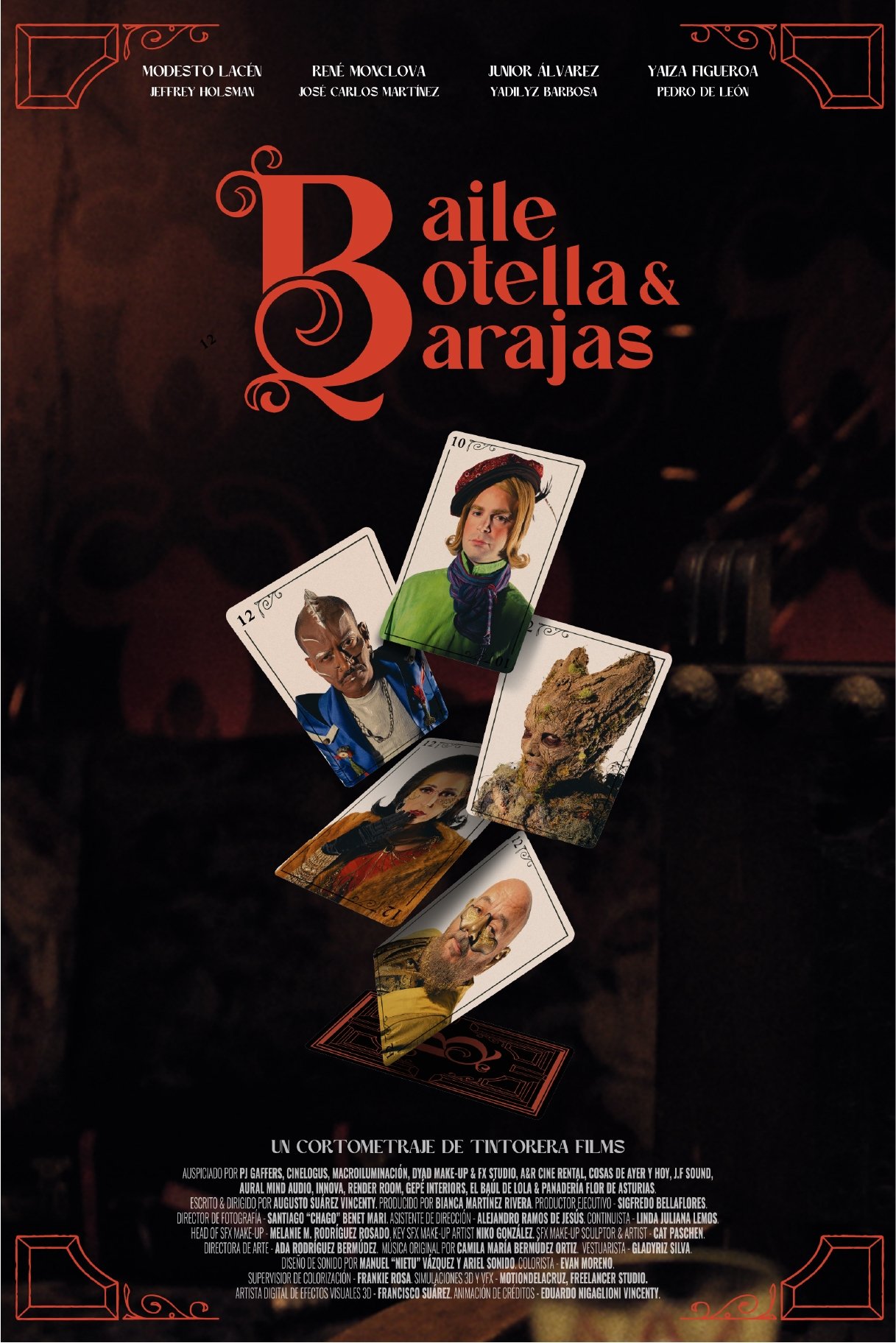 Poster de Baile, Botella & Barajas