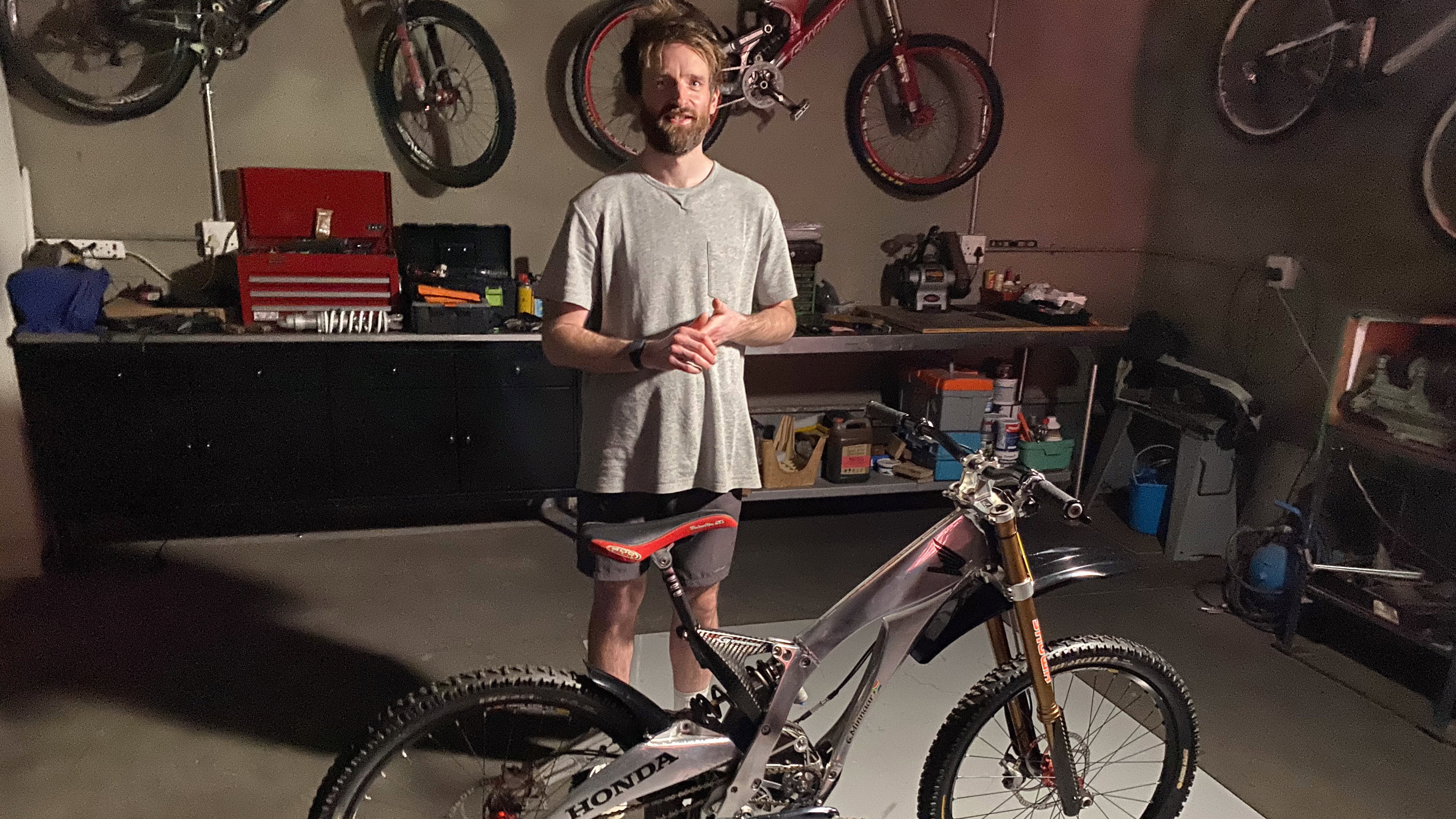 Greg Minnaar's Honda RN01
