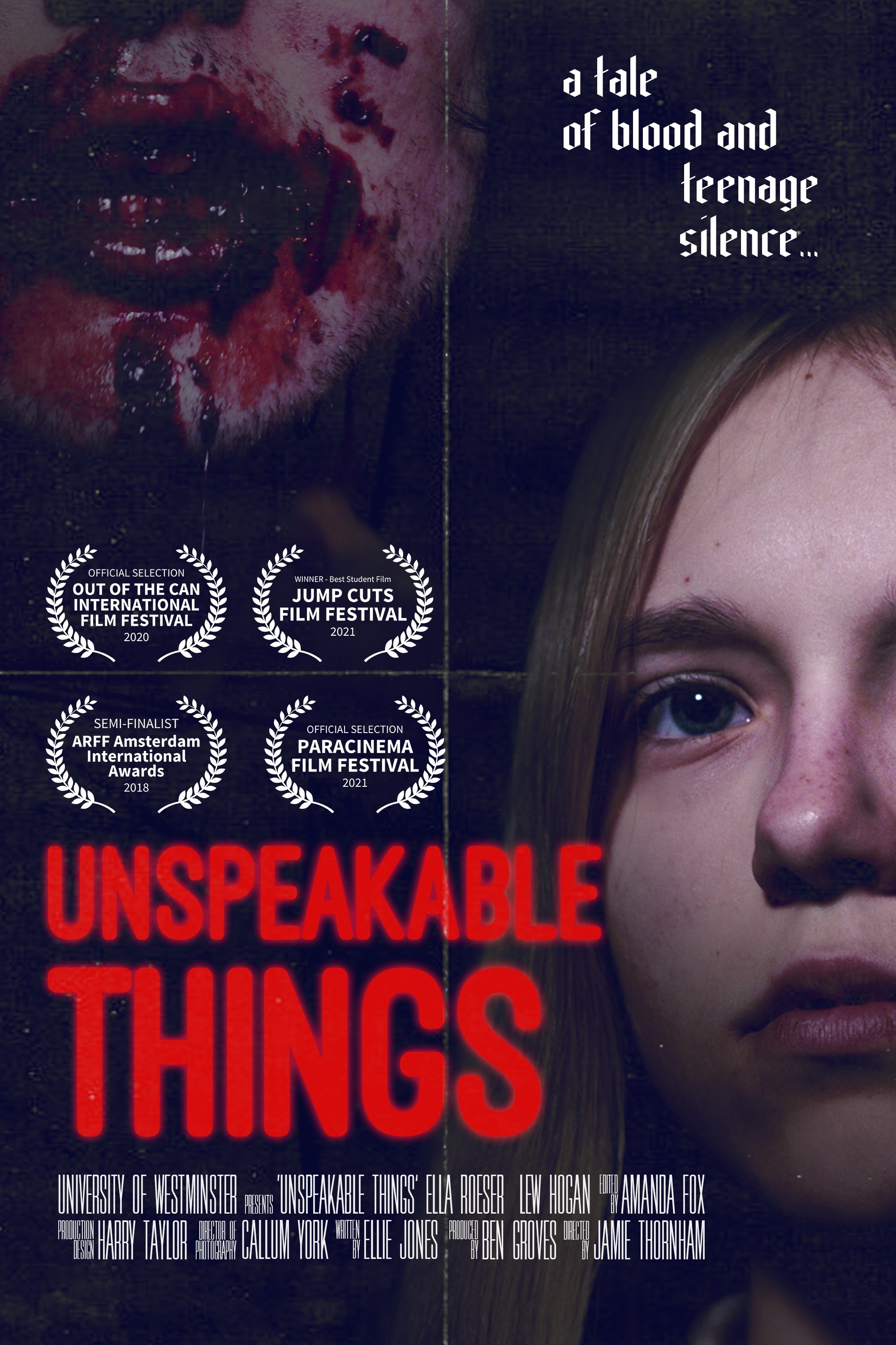 Poster de Unspeakable Things