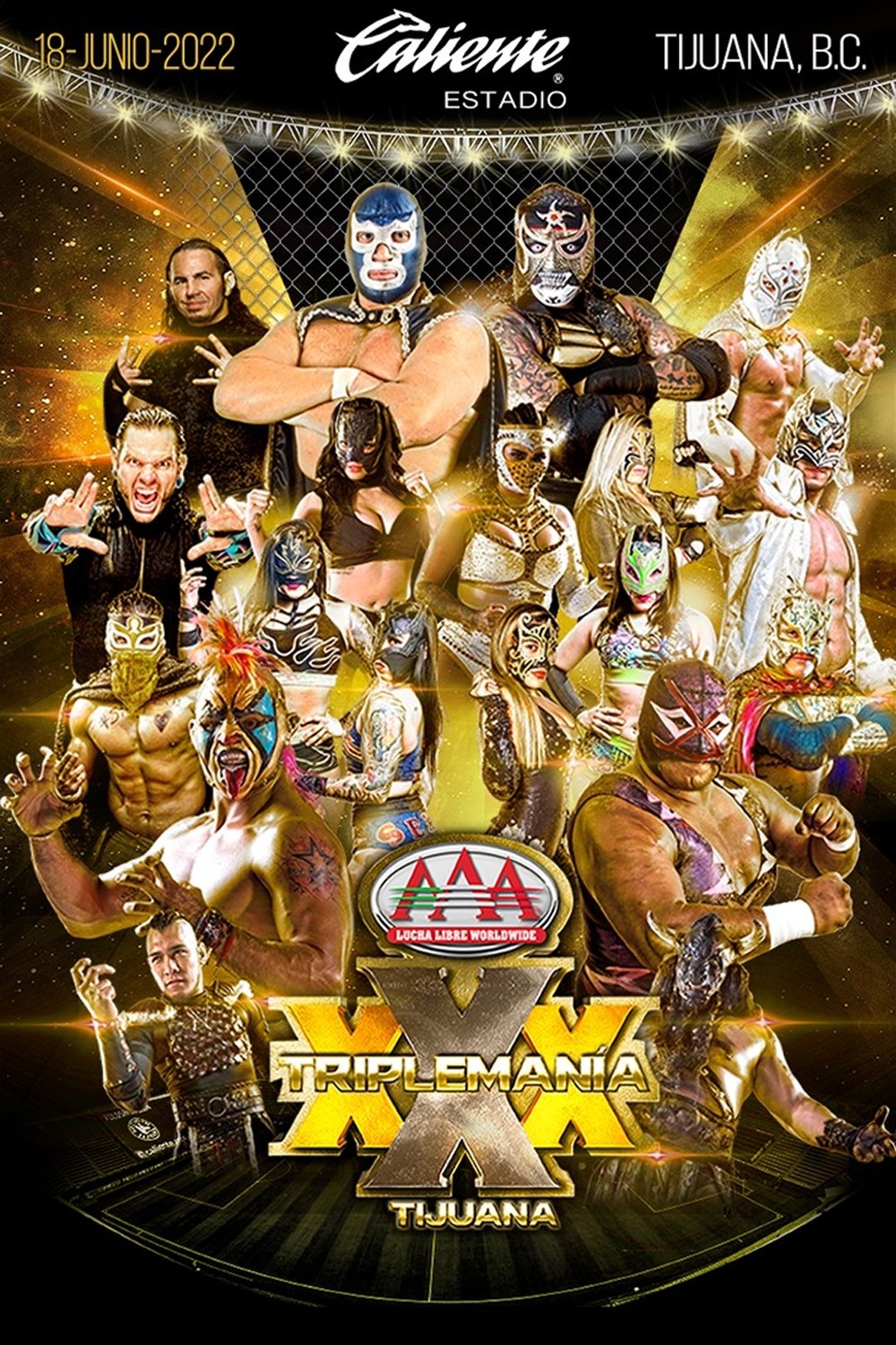 Affiche du film AAA Triplemania XXX: Tijuana