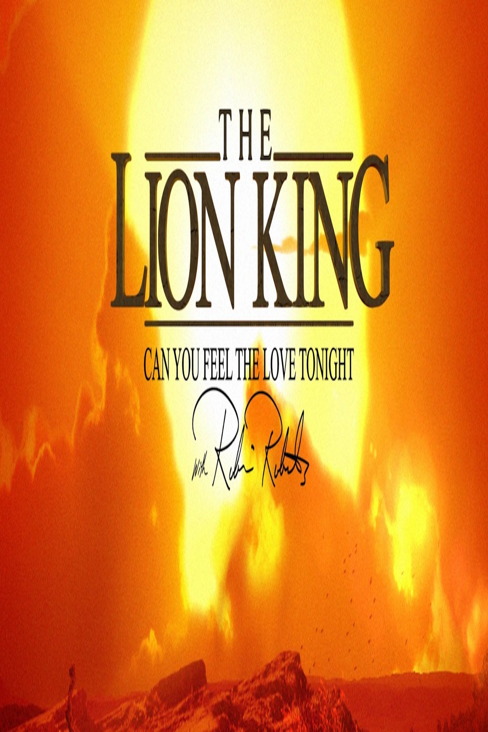 Poster de The Lion King: Can You Feel The Love Tonight with Robin Roberts