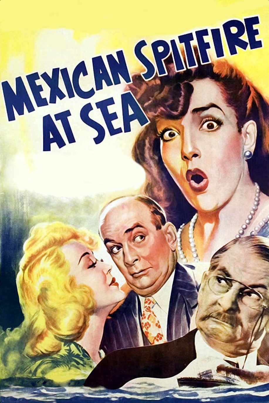 Poster de Mexican Spitfire at Sea