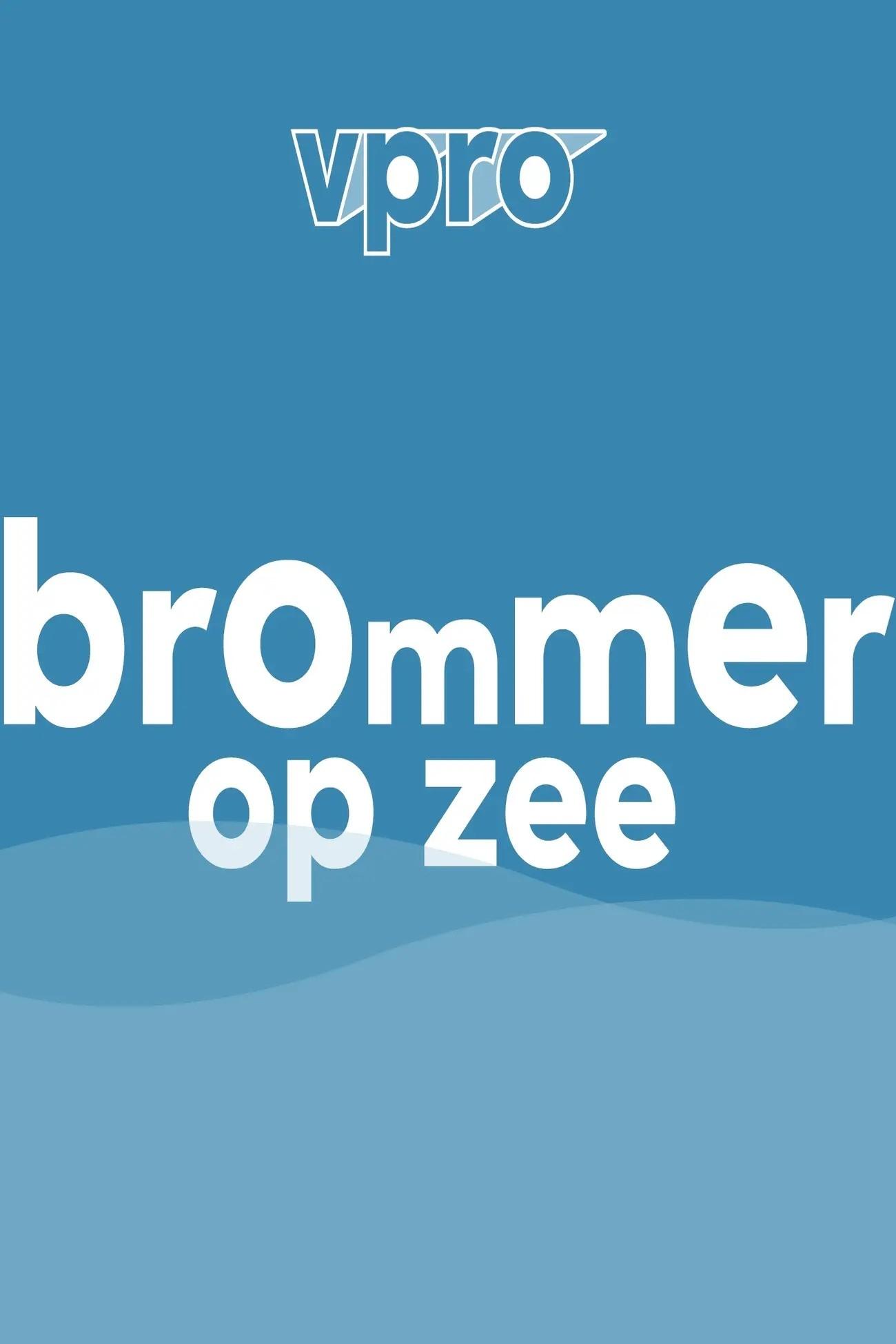 Poster de Brommer op zee