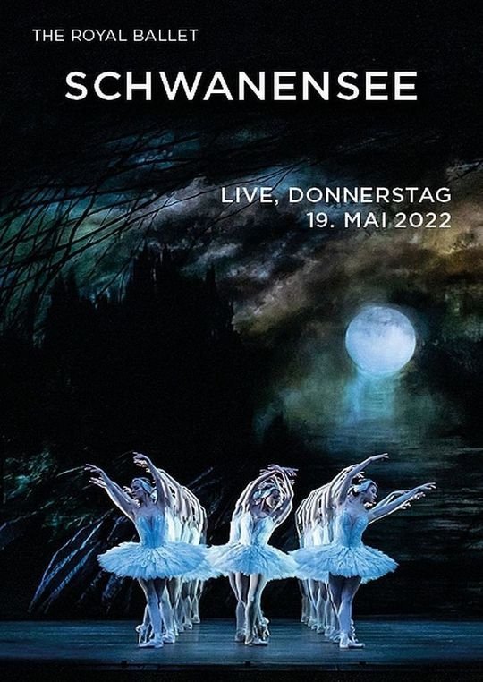 Royal Opera House 2021/22: Swan Lake poster