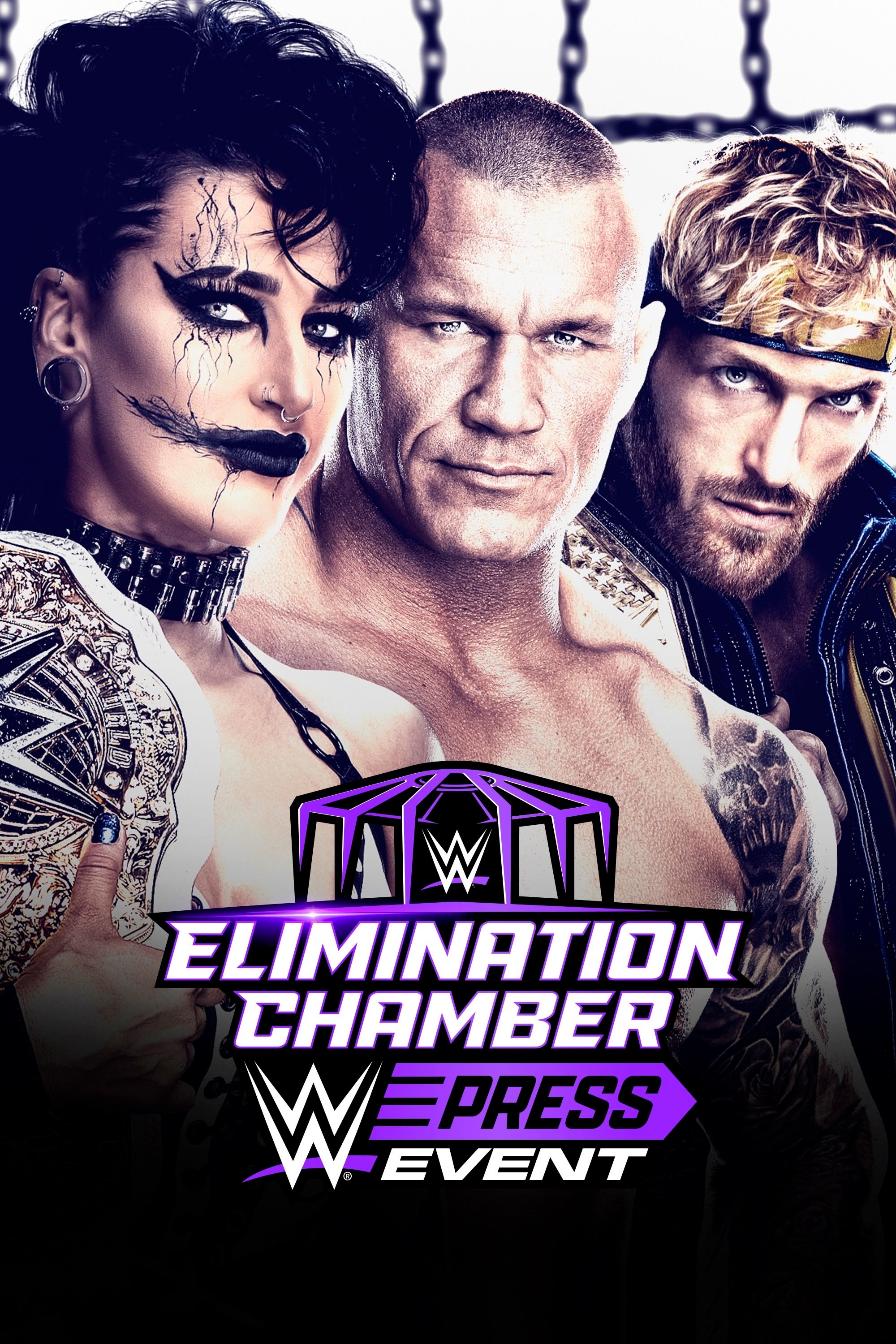 Poster de WWE Elimination Chamber Press Event 2024