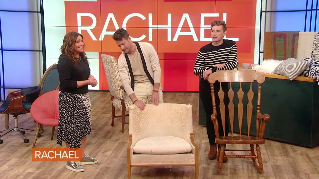 Rach's design buddies Nate Berkus and Jeremiah Brent