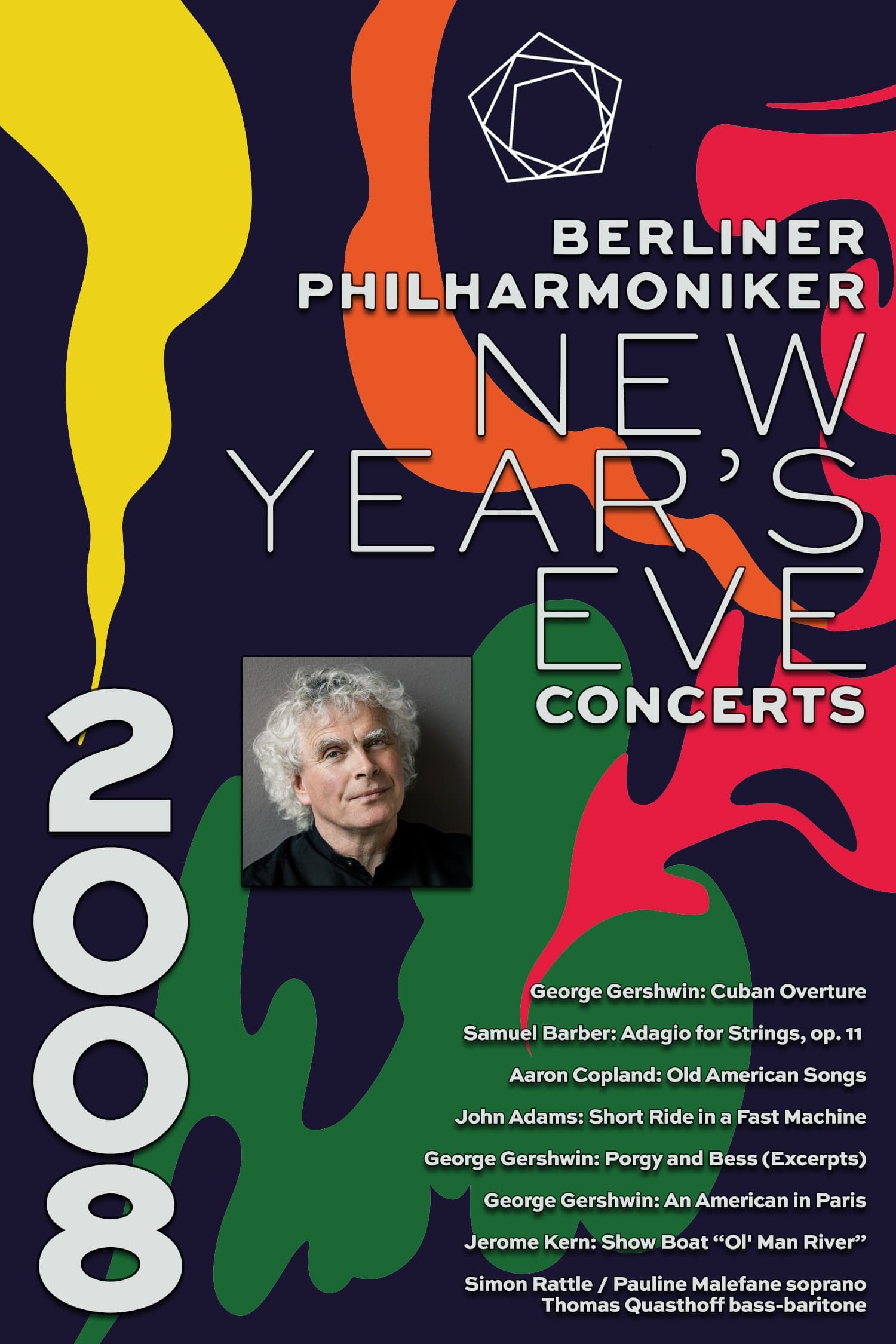 Poster de The Berliner Philharmoniker’s New Year’s Eve Concert: 2008
