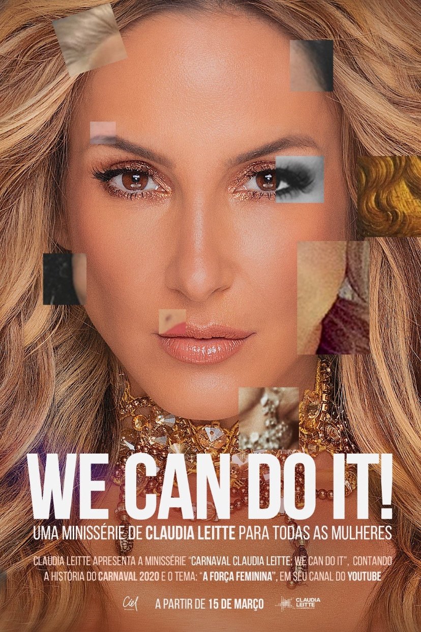 Poster de Carnaval Claudia Leitte: We Can Do It!