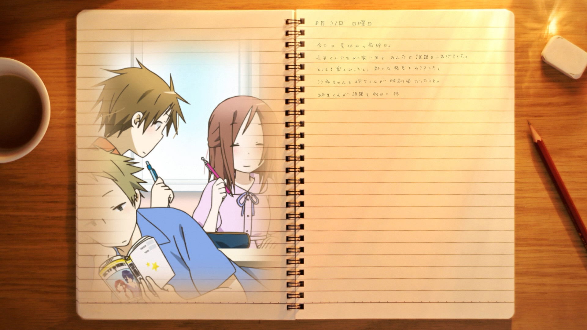 Kaori's Journal - Sunday, August 31st