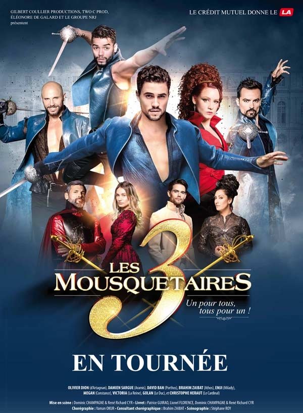 Poster de Les 3 Mousquetaires