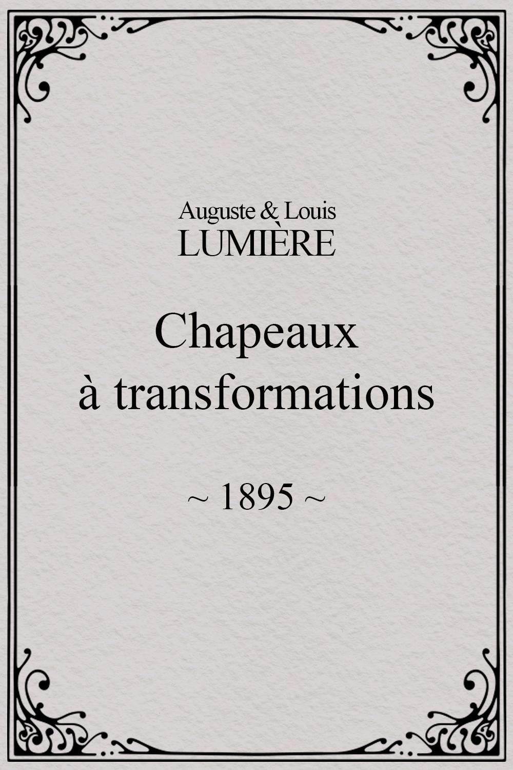 Poster de Chapeaux à transformation