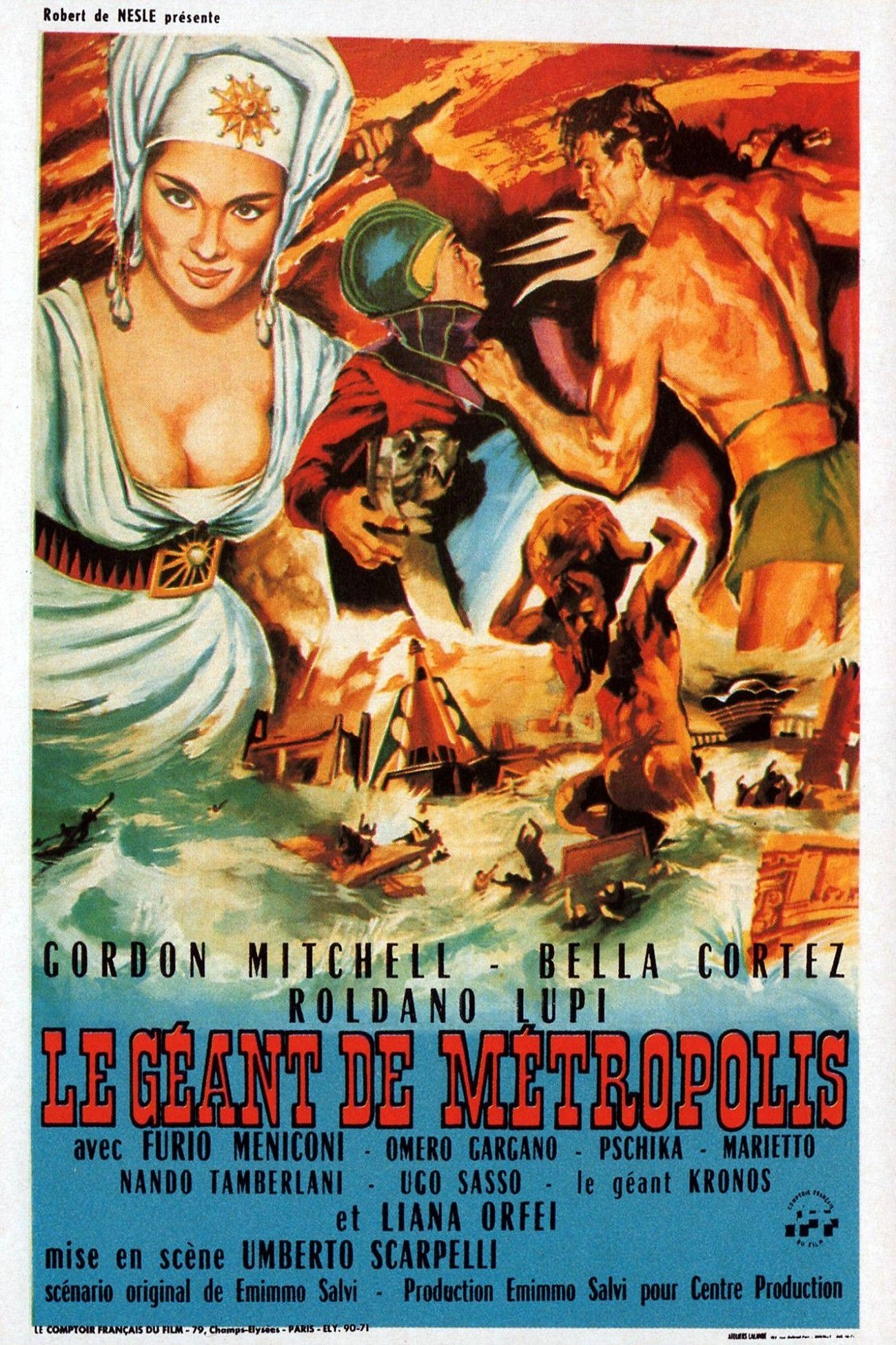 Affiche du film Il gigante di Metropolis