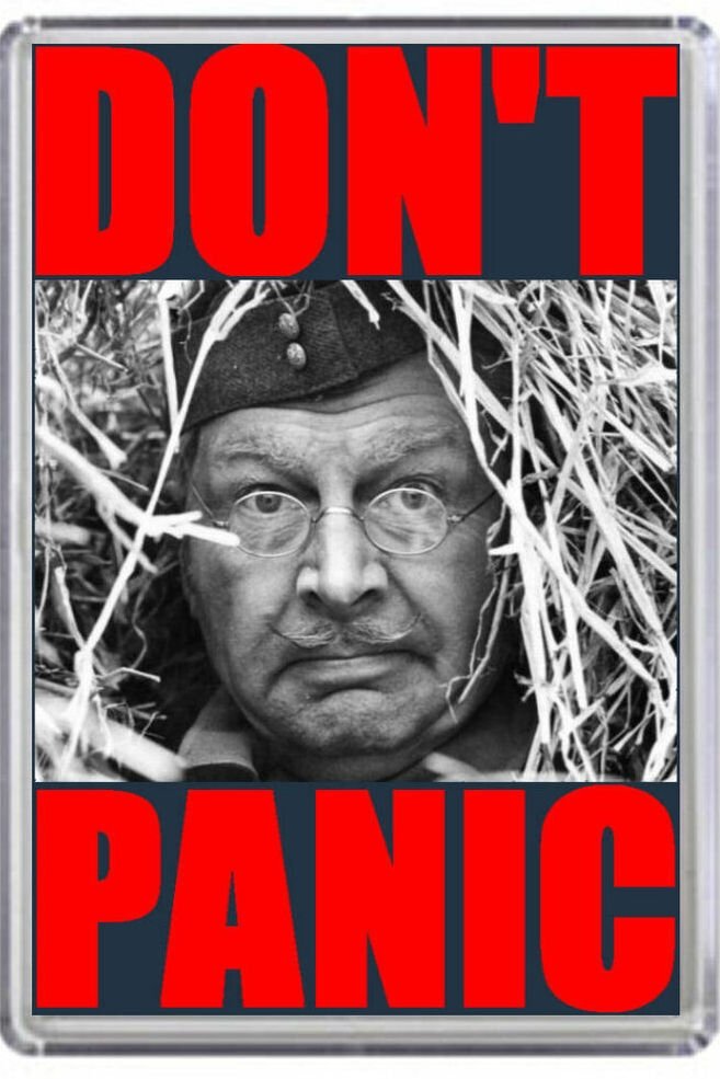 Poster for Don't Panic: The Dad's Army Story