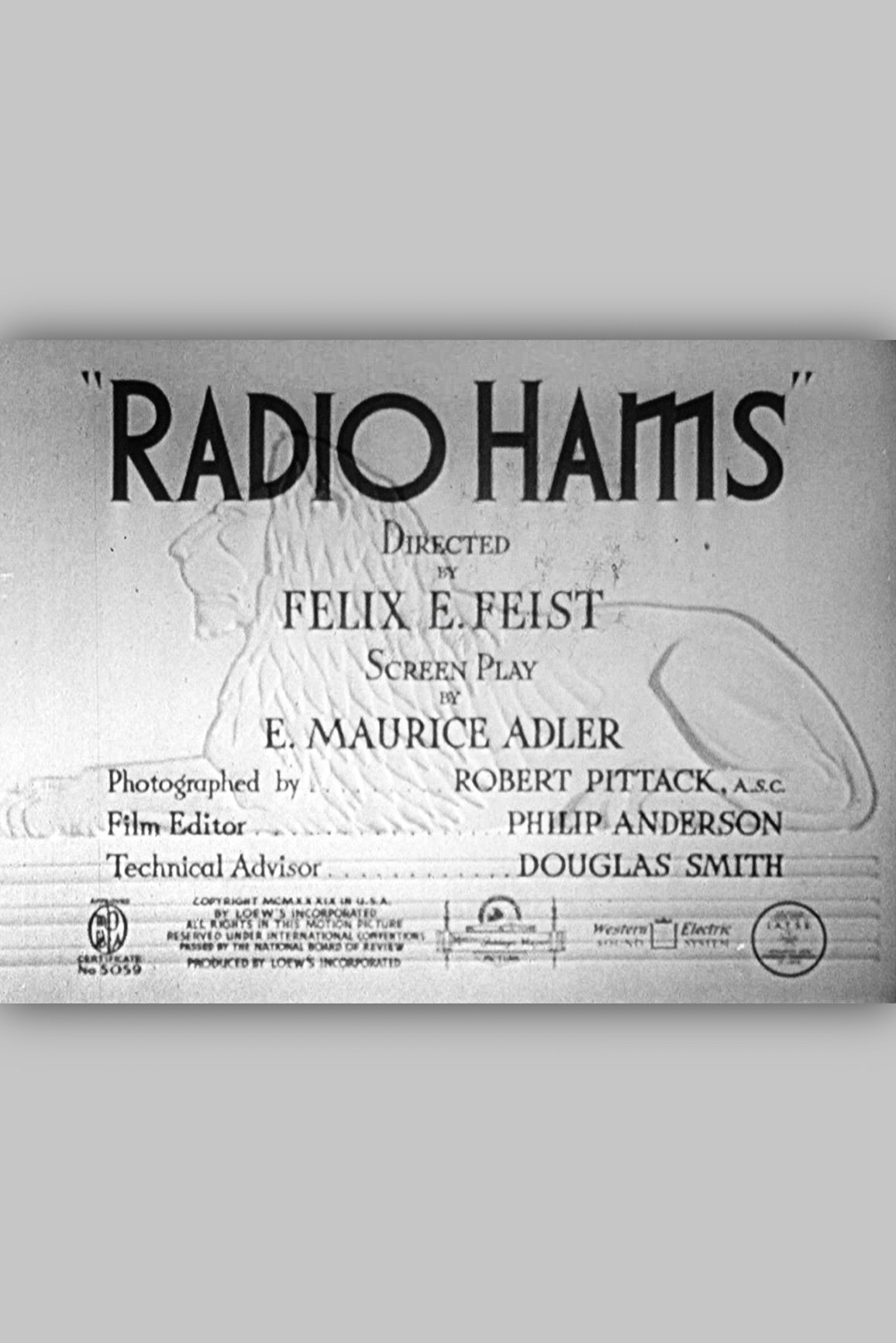 Poster de Radio Hams