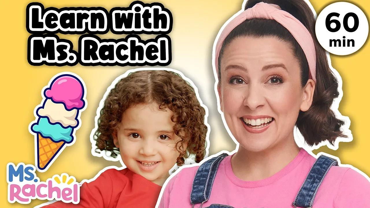 Learn with Ms Rachel - Friendship & Social Skills - Videos for Kids - Colors, Letters & Counting