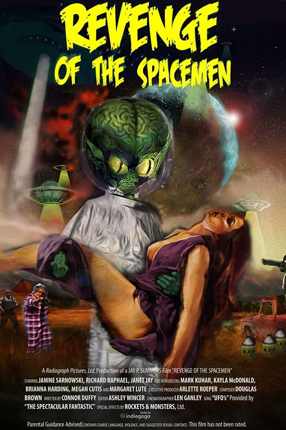 Poster de Revenge of the Spacemen