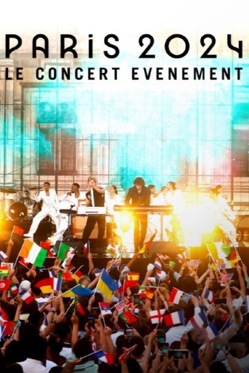Affiche du film Paris 2024, le concert-événement