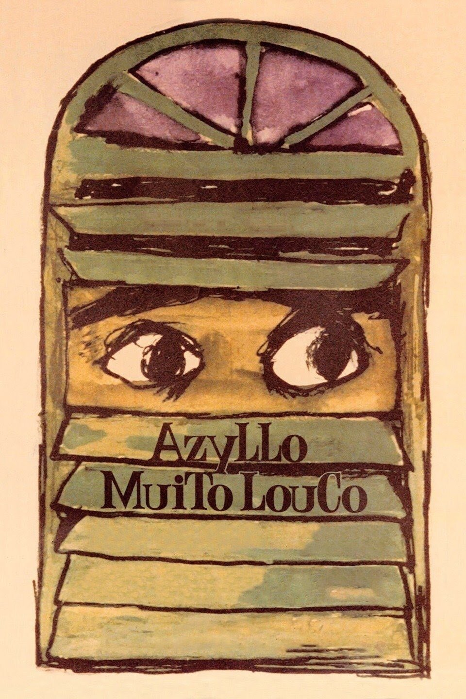 Poster de Azyllo Muito Louco