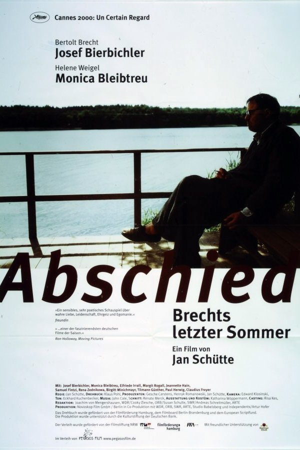 Affiche du film Abschied - Brechts letzter Sommer