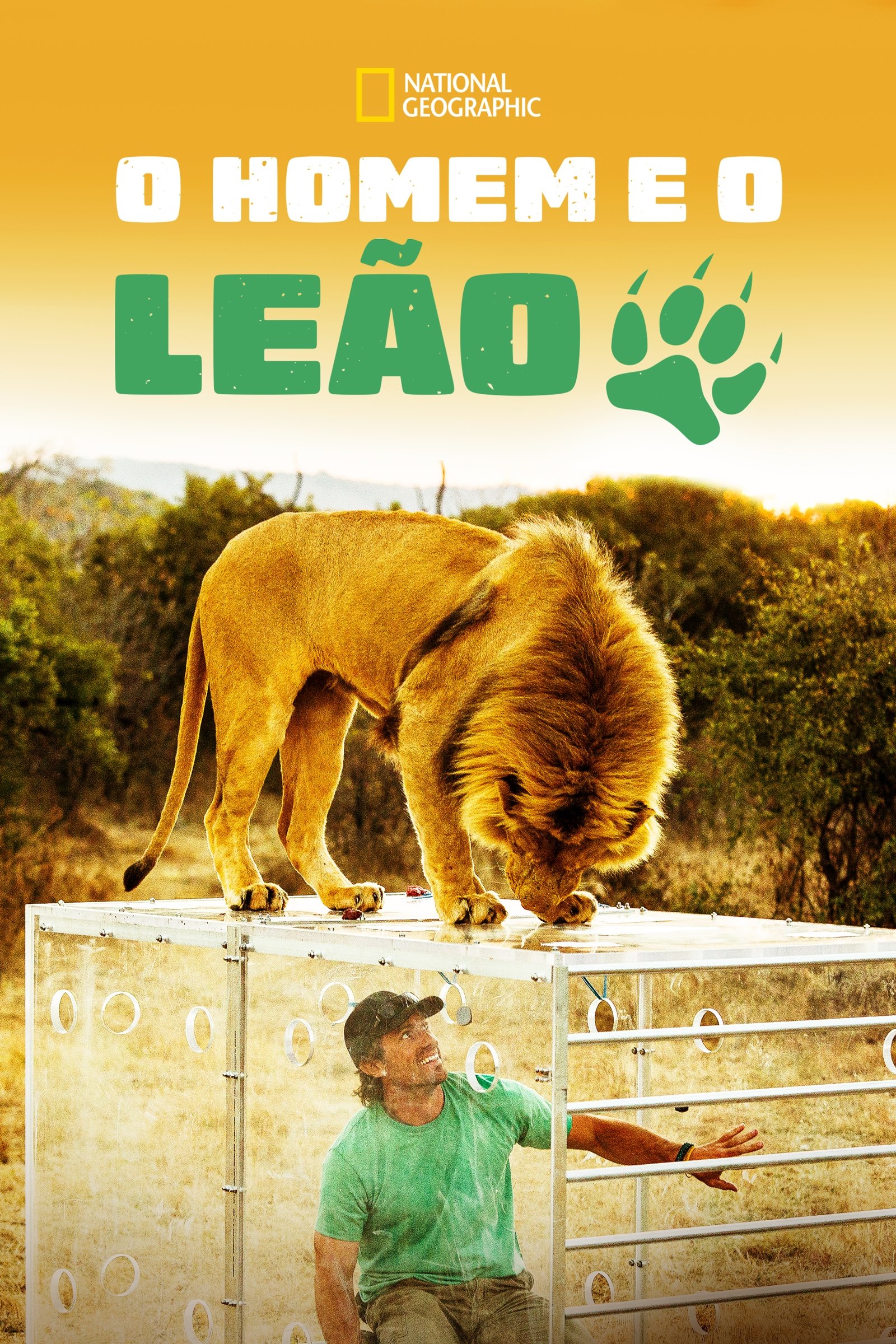 Poster de O Homem e o Leão