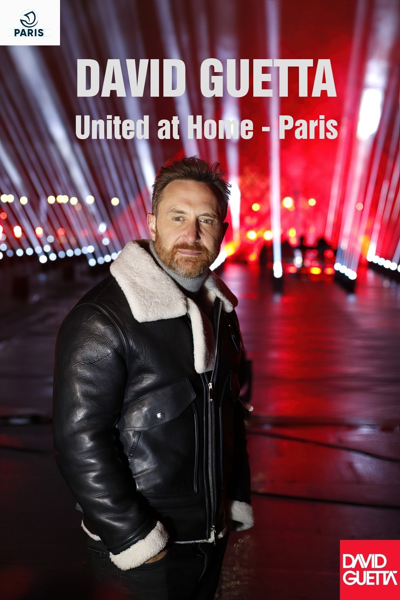 Poster de David Guetta - United at Home - Paris 2020