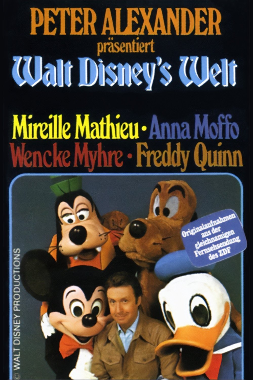 Affiche du film Peter Alexander präsentiert Walt Disneys Welt