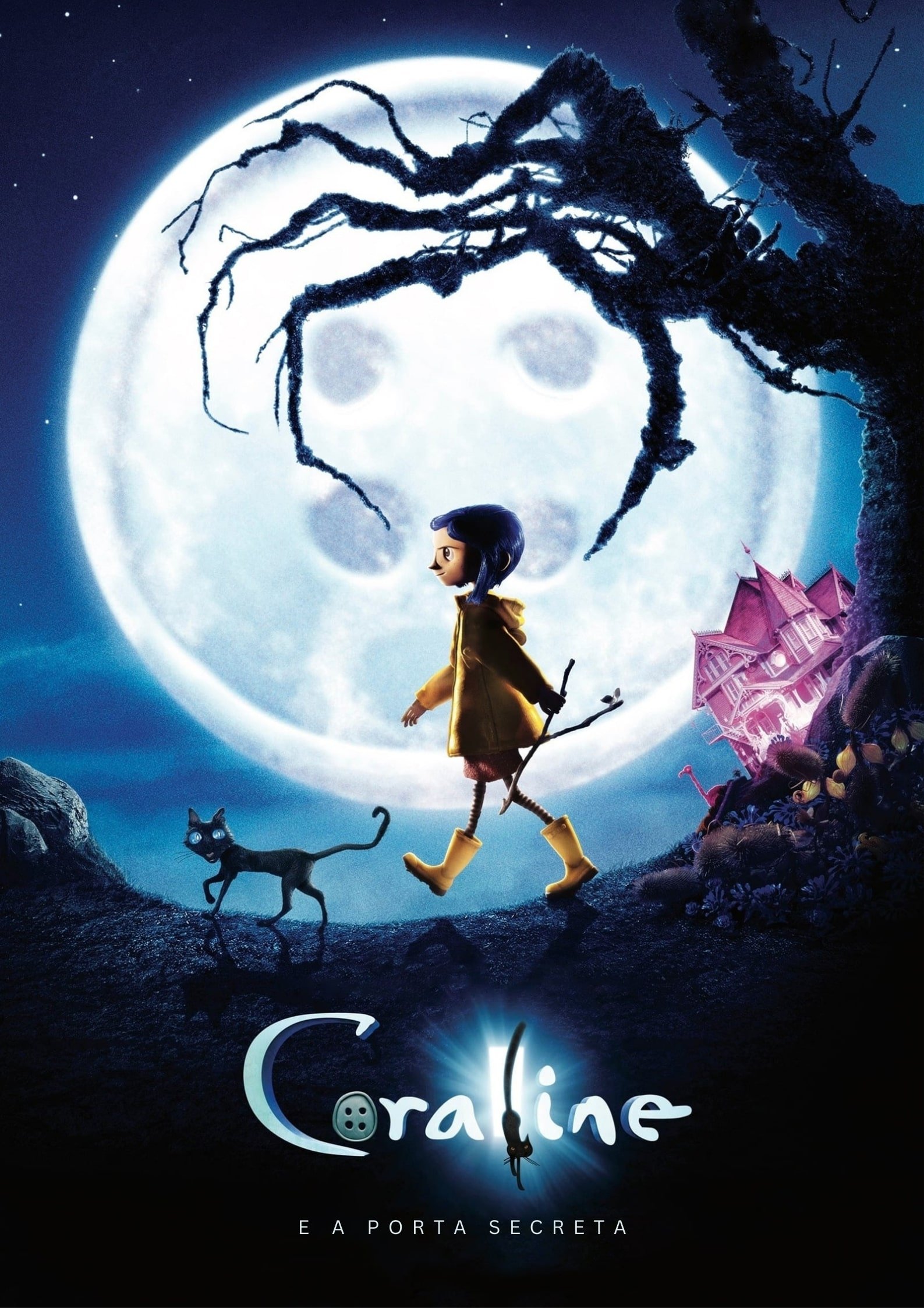 Poster de Coraline e o Mundo Secreto