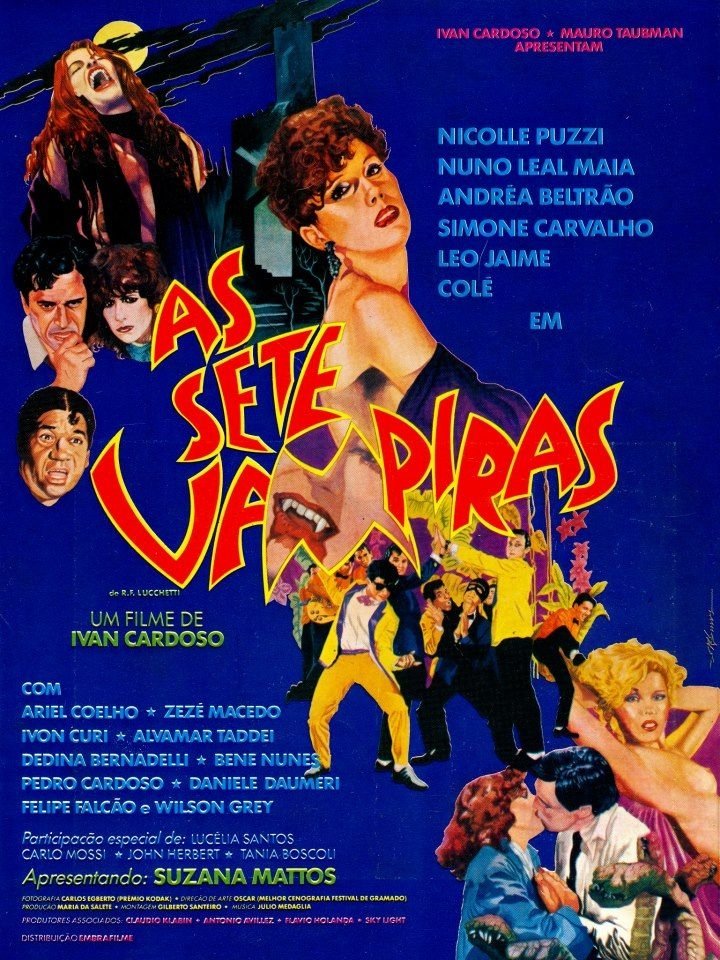 Poster de As Sete Vampiras