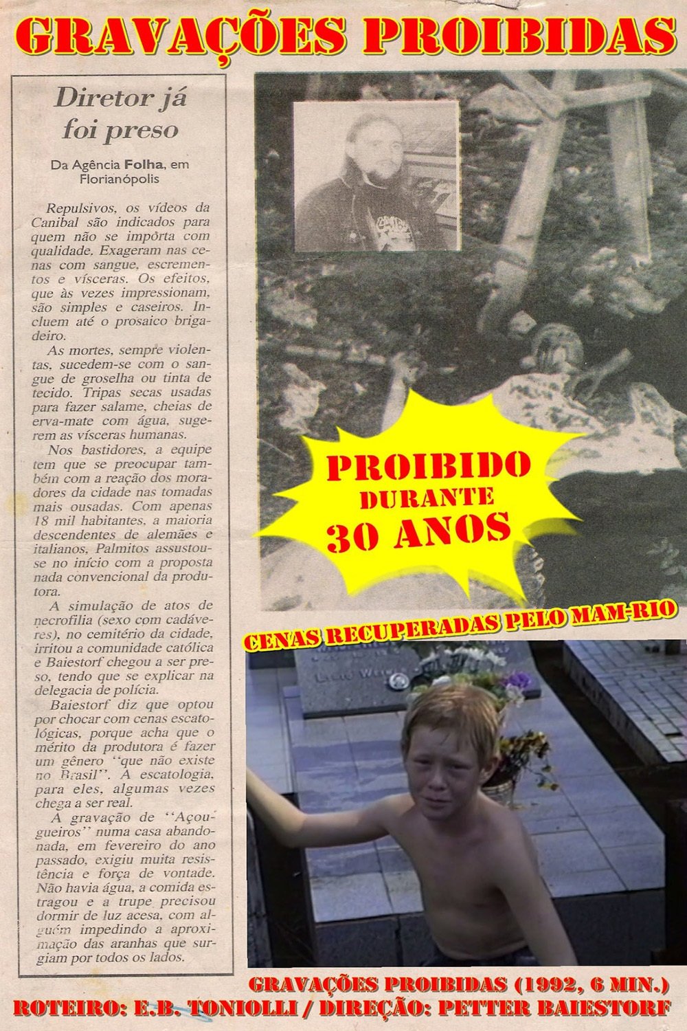 Poster de Gravações Proibidas