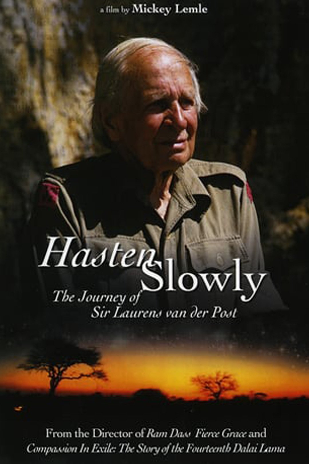 Poster de Hasten Slowly: The Journey of Sir Laurens van der Post