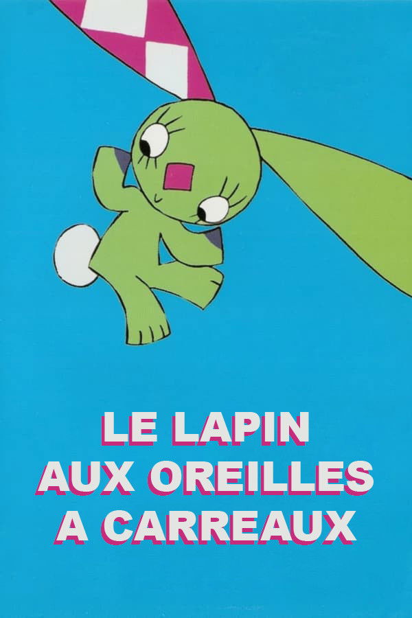 Le lapin aux oreilles à carreaux