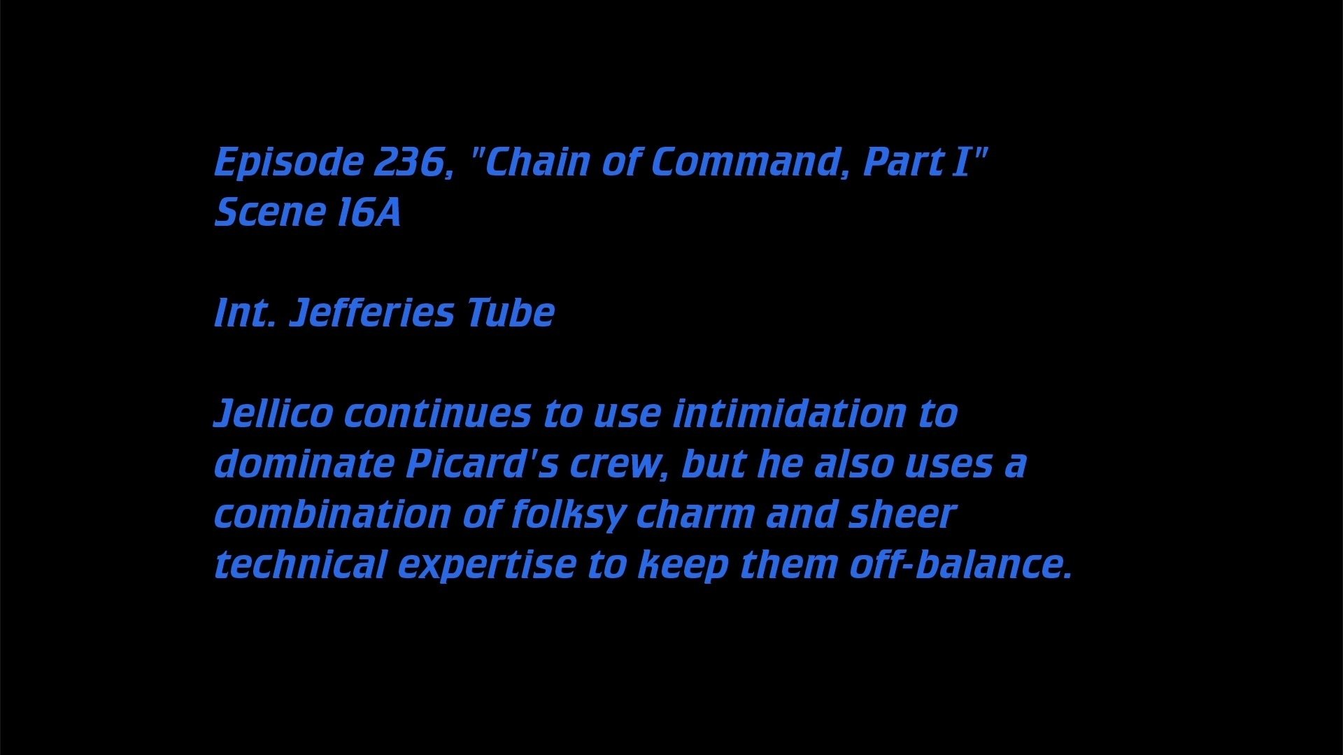 Deleted Scenes: S06E10 – Chain Of Command (Part I)