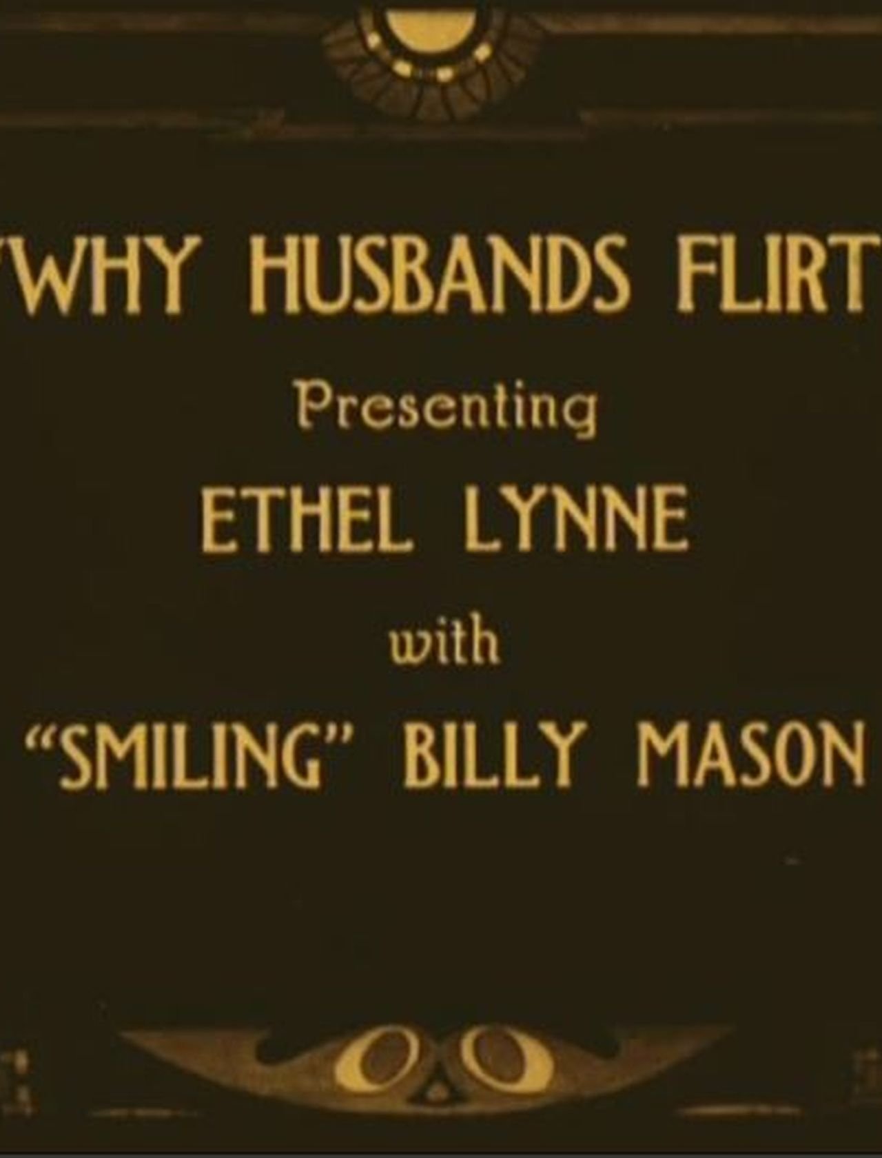 Why Husbands Flirt