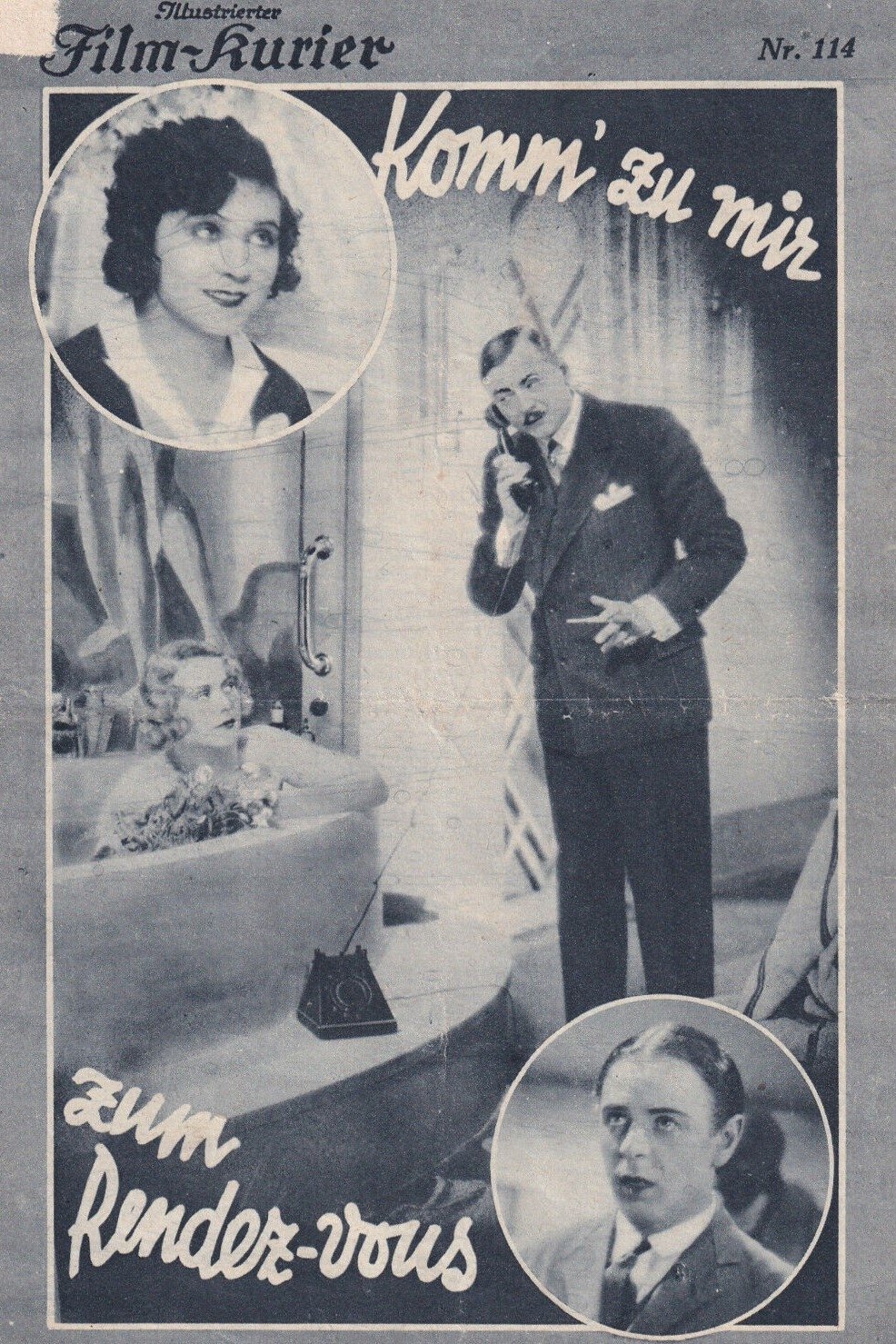 Poster de Komm' zu mir zum Rendezvous