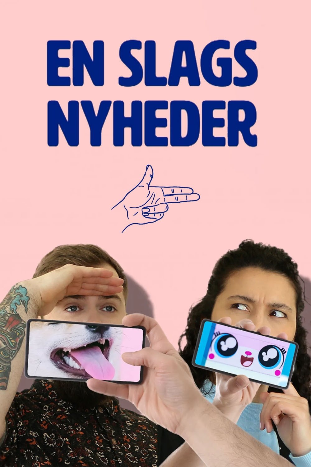 Poster de En slags nyheder med Flykt & Nørgaard