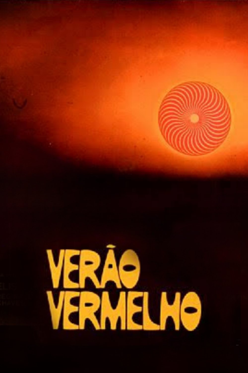 Poster de Verão Vermelho
