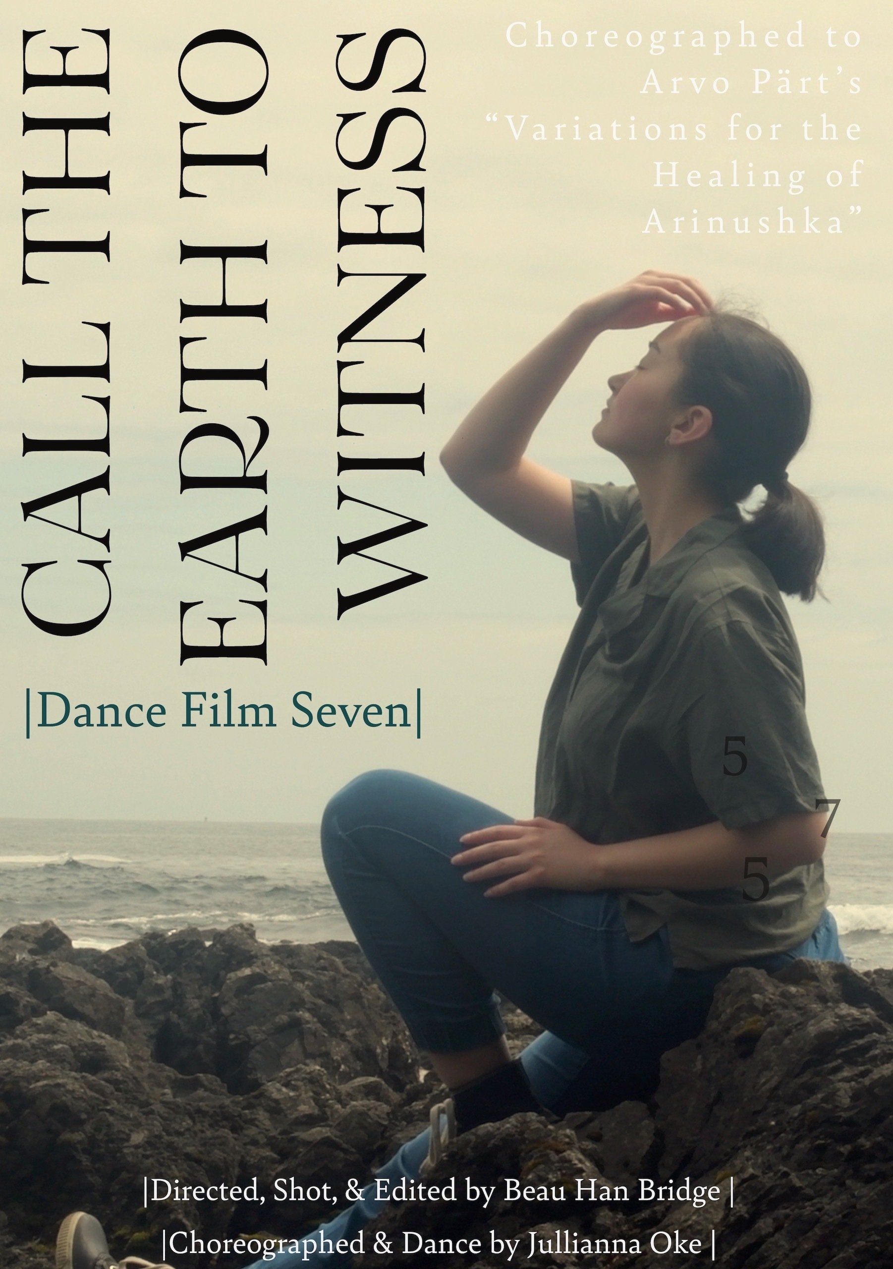 Poster de Call the Earth to Witness - Dance Film Seven