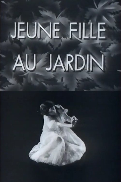 Poster de Jeune fille au jardin