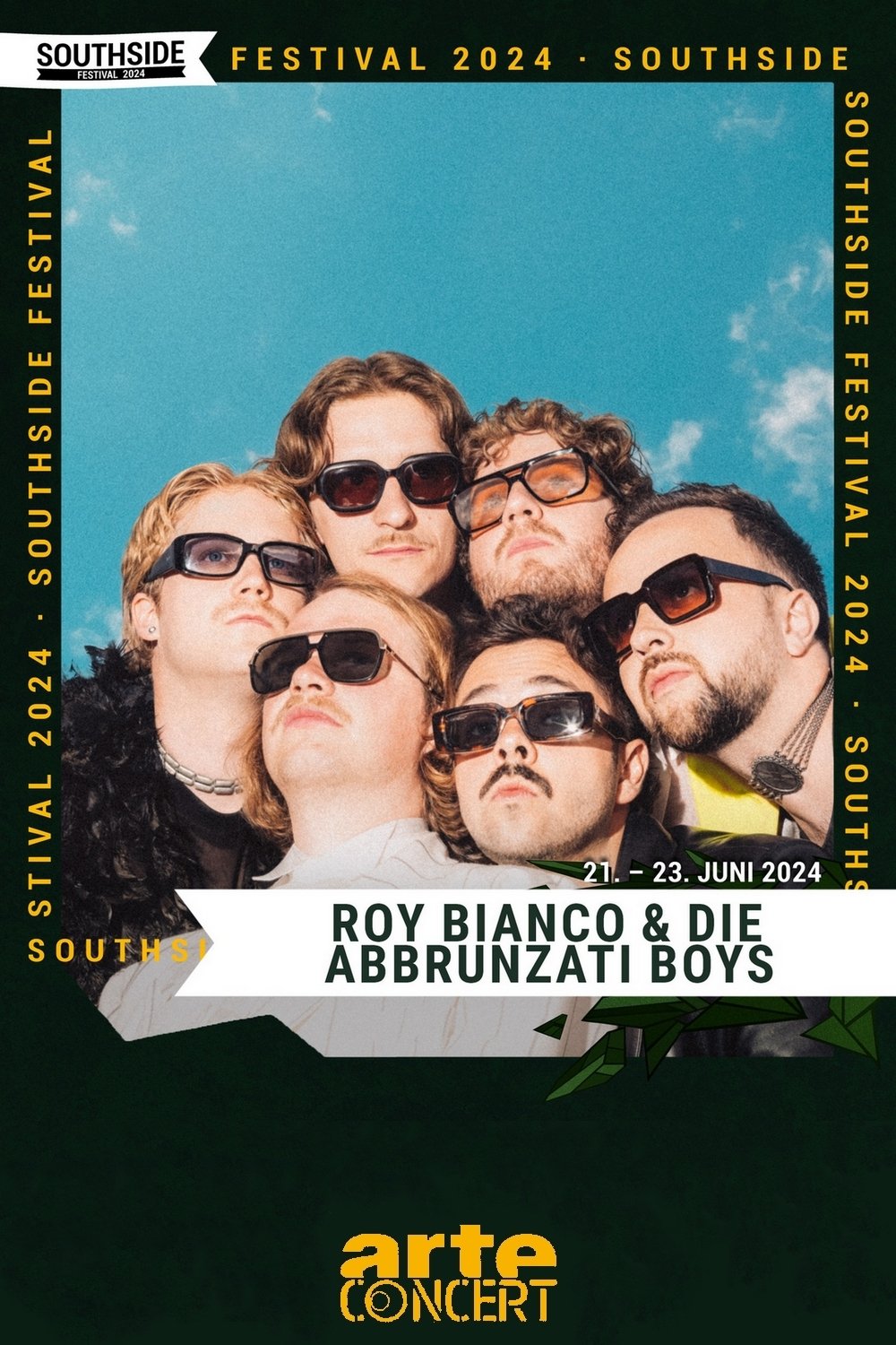 Poster de Roy Bianco & Die Abbrunzati Boys - Southside Festival 2024