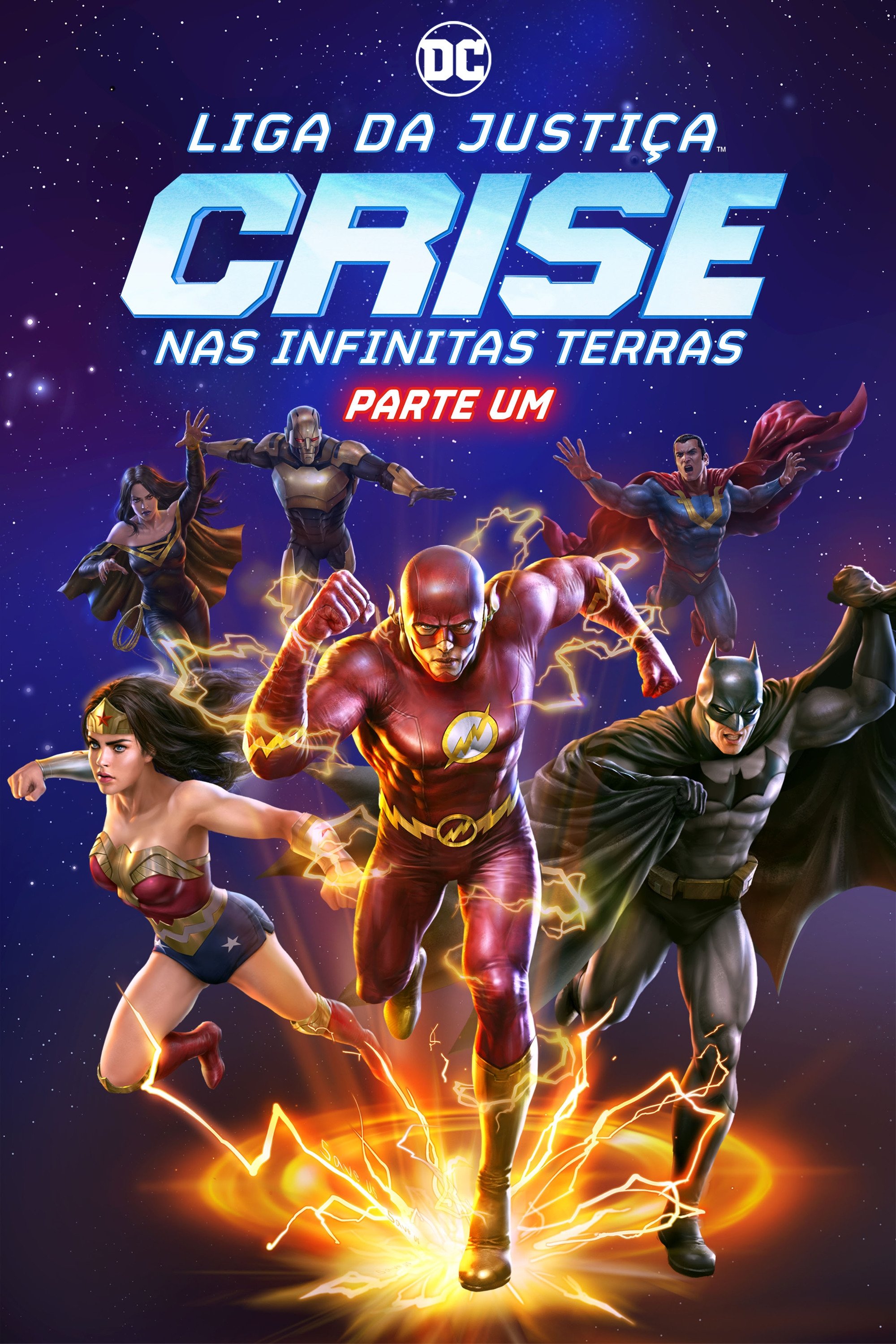 Poster de Liga da Justiça: Crise nas Infinitas Terras - Parte Um