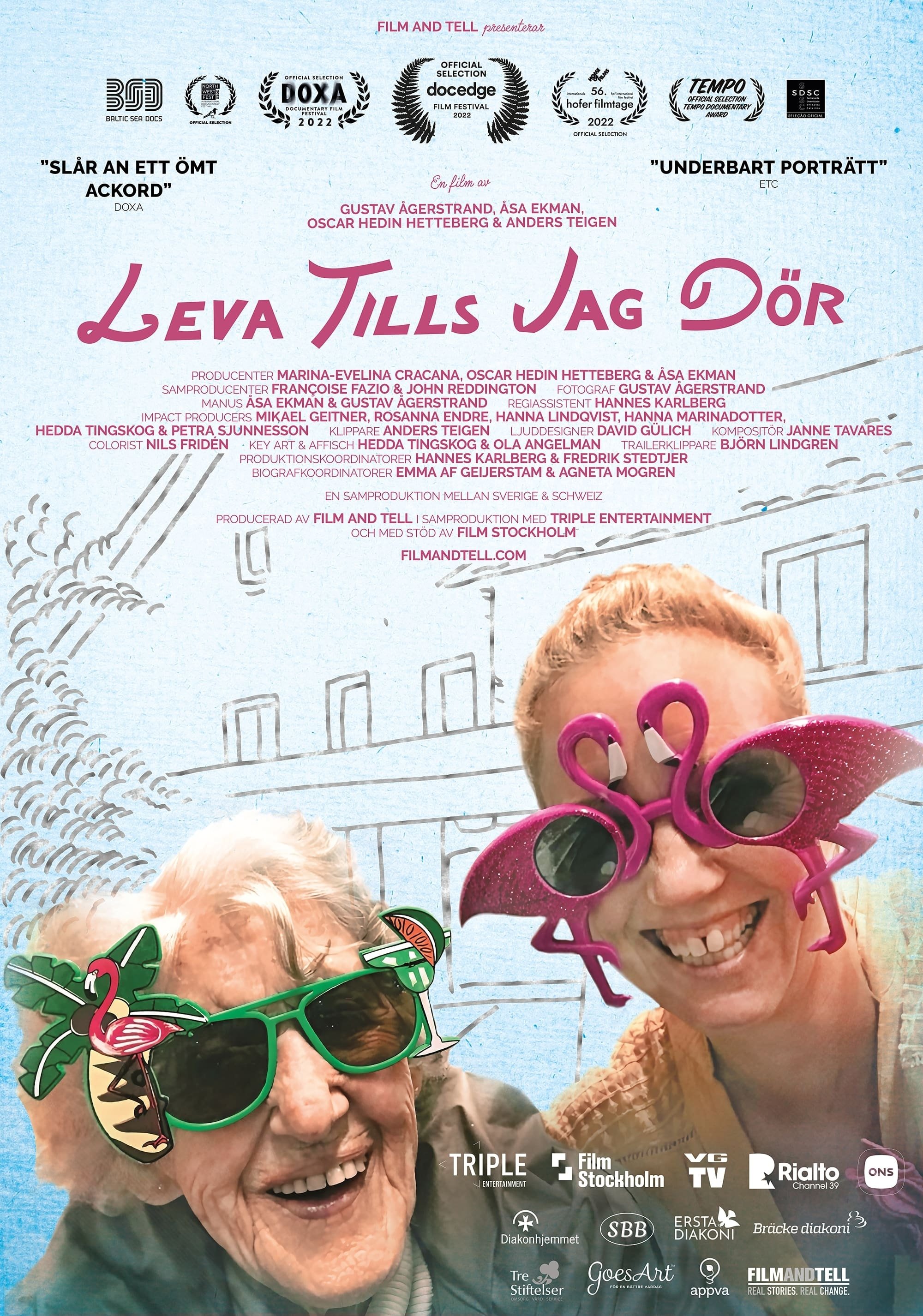 Poster de Leva tills jag dör