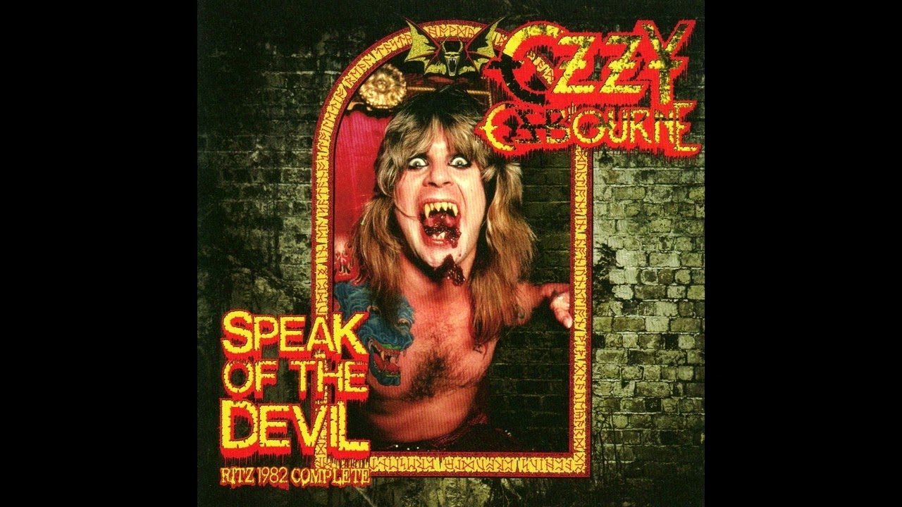 Capa de Ozzy Osbourne - Speak of the Devil