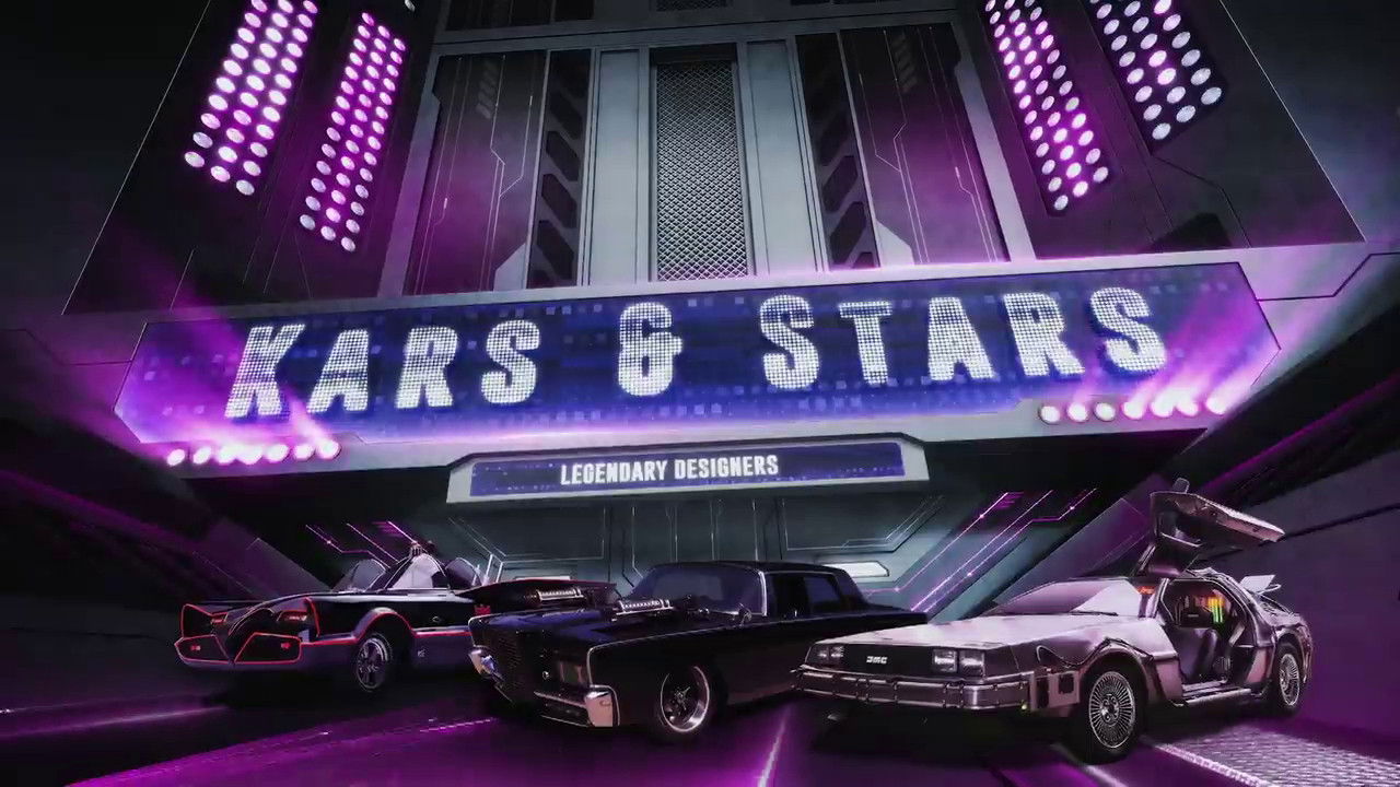 Legendary Designers Batmobile, Black Beauty, Delorean Time Machine