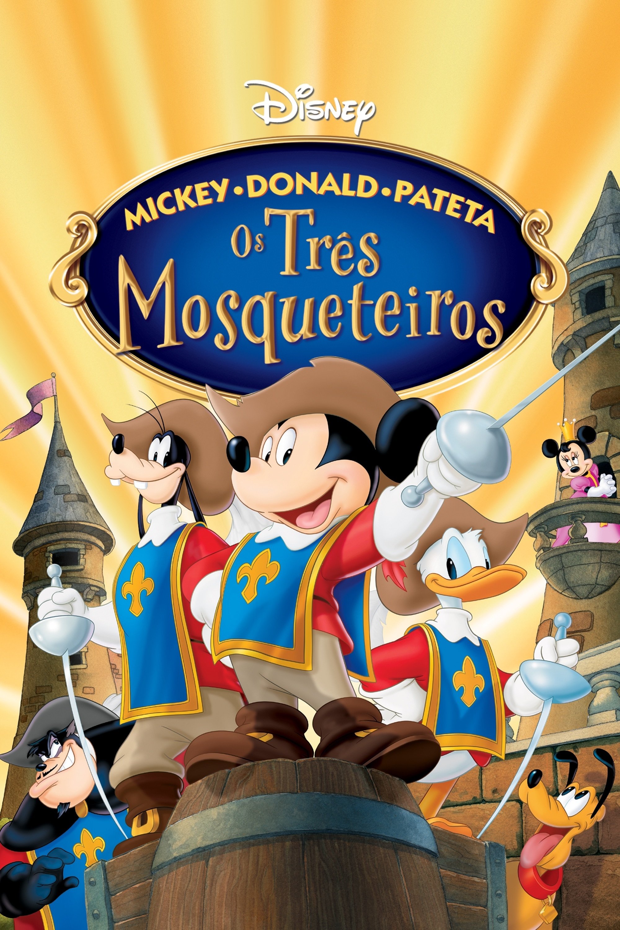 Poster de Mickey, Donald e Pateta: Os Três Mosqueteiros