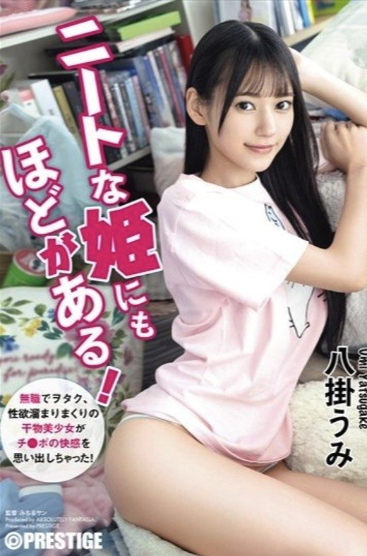 Poster de ニートな姫にもほどがある! 無職でヲタク、性欲溜まりまくりの干物美少女がチ●ポの快感を思い出しちゃった! 八掛うみ