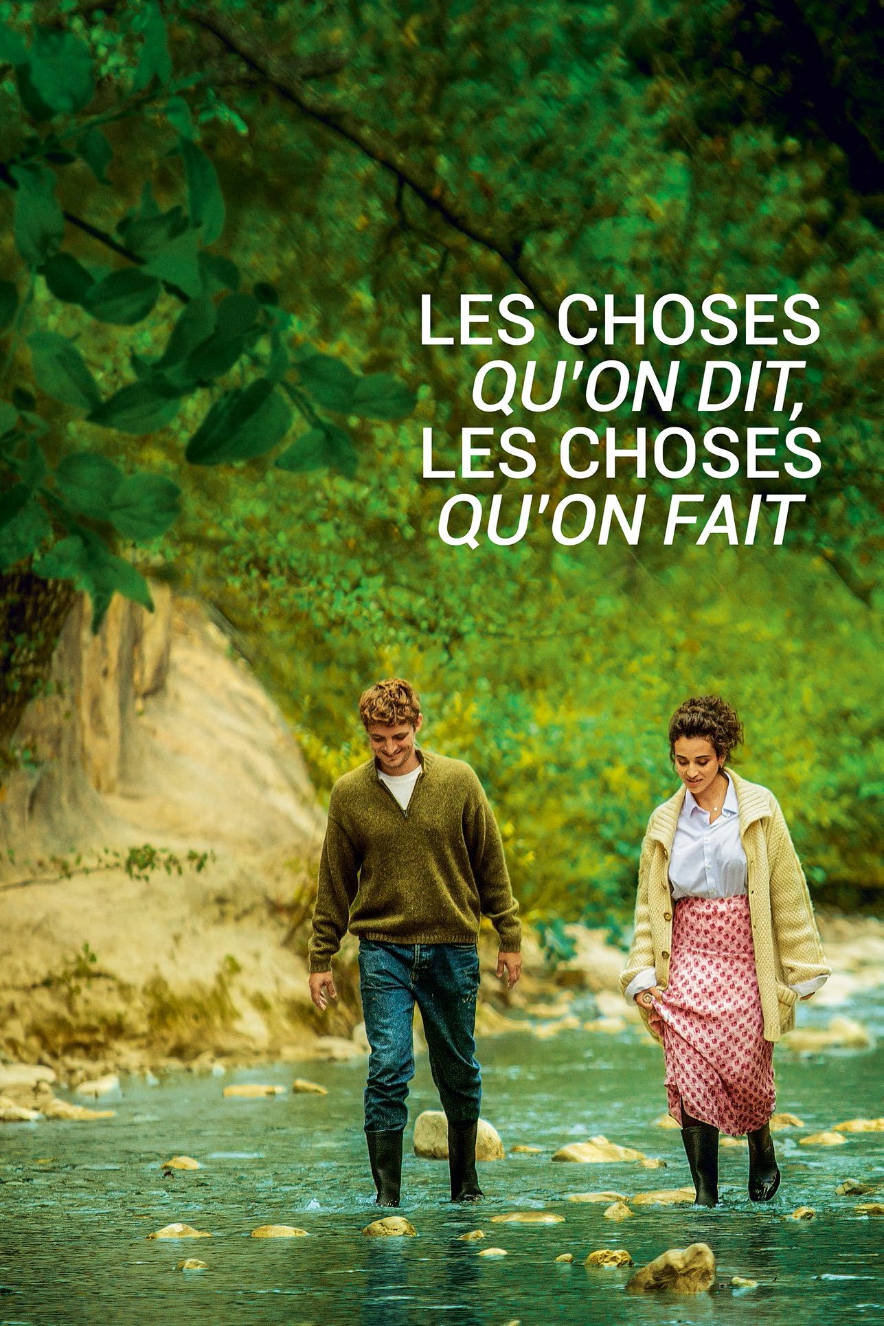 Poster de Les choses qu'on dit, les choses qu'on fait