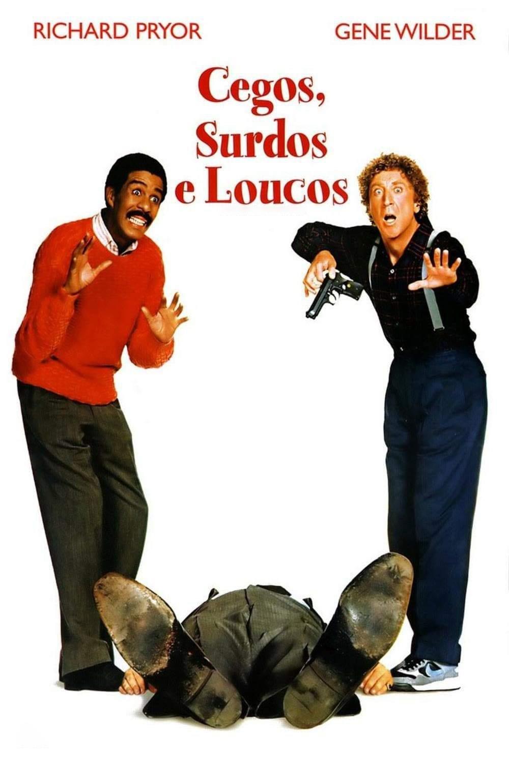 Poster de Cegos, Surdos e Loucos
